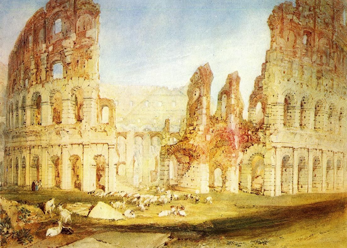 Joseph Mallord William Turner Rome The Colosseum
